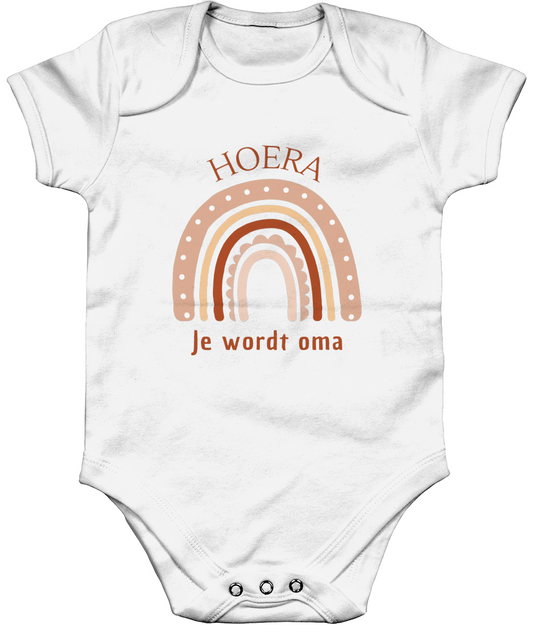 Zwangerschapsaankondiging Oma - Gefeliciteerd je wordt Oma