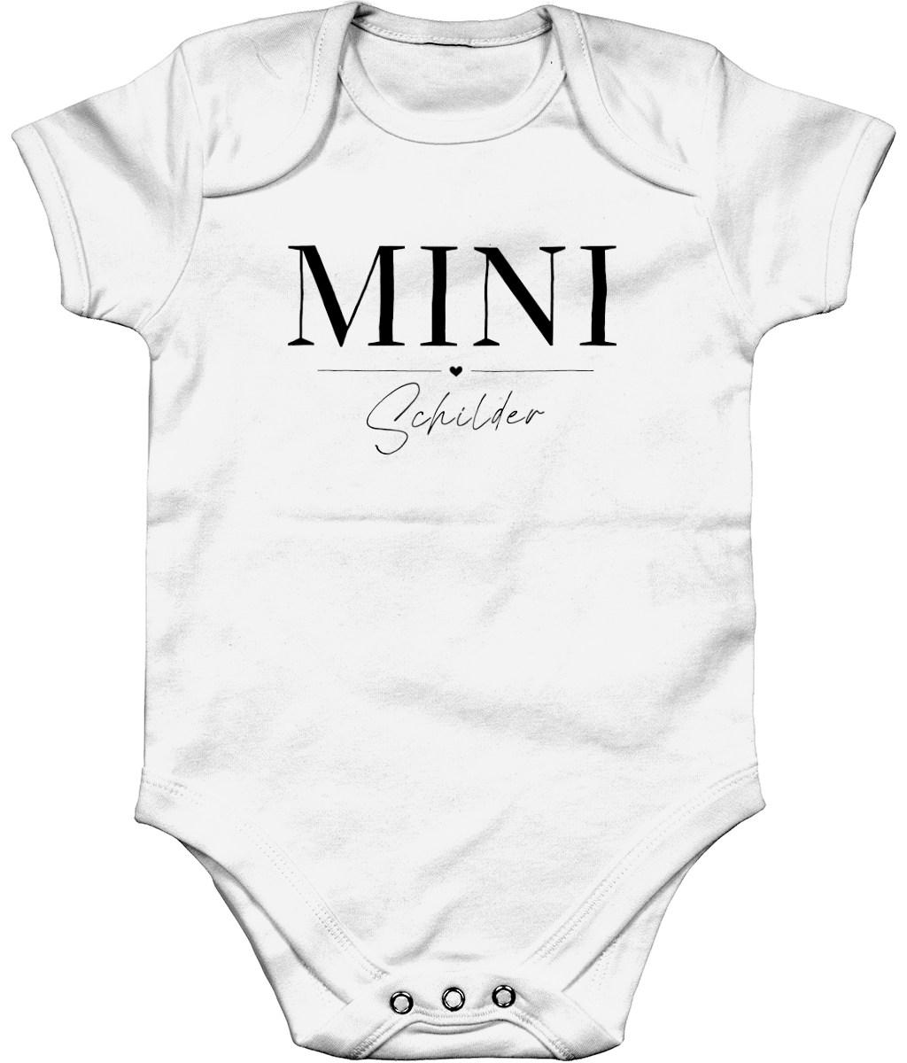 Zwangerschapsaankondiging papa en mama - MINI - gepersonaliseerd rompertje