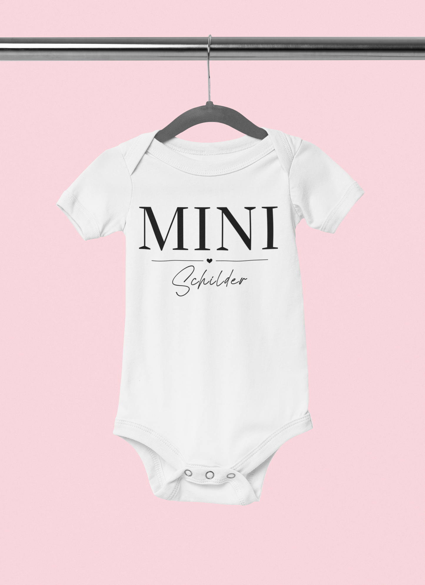 Zwangerschapsaankondiging papa en mama - MINI - gepersonaliseerd rompertje