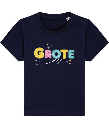 T-shirt - Bol letters - Zwangerschapsaankondiging grote zus - 12 maanden tot 3 jaar