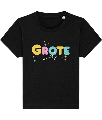 T-shirt - Bol letters - Zwangerschapsaankondiging grote zus - 12 maanden tot 3 jaar