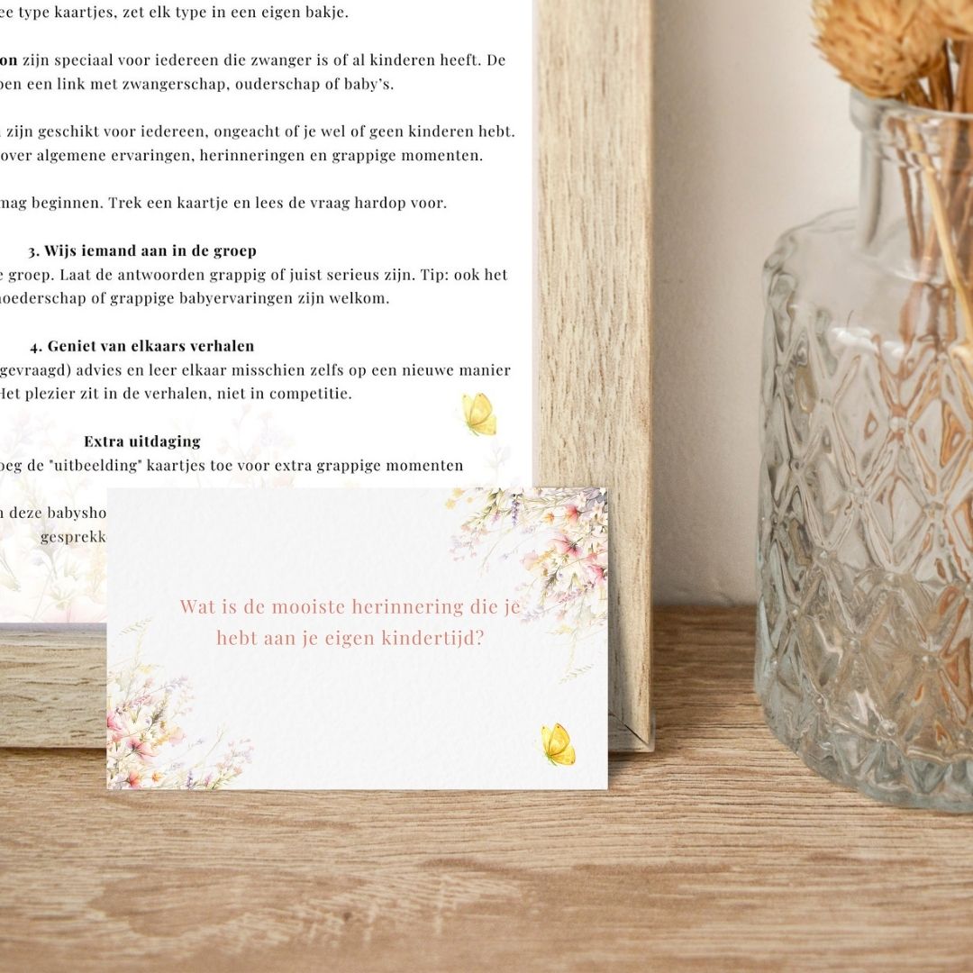 Luierpraat - het ultieme Babyshower Spel