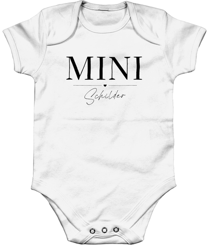 Zwangerschapsaankondiging papa en mama - MINI - gepersonaliseerd rompertje