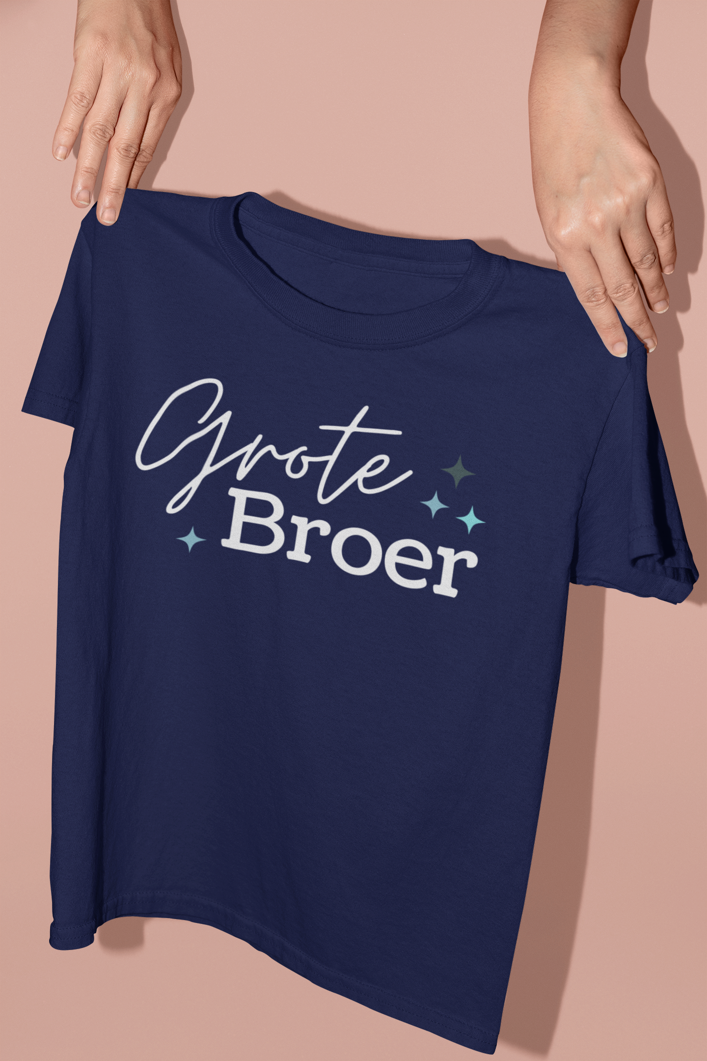 T-shirt -  Zwangerschapsaankondiging grote broer - Zwarte letters - 12 maanden tot 3 jaar